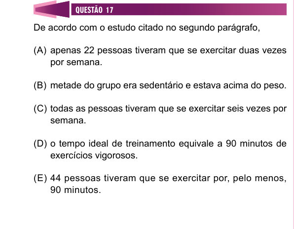 Figura da Questão 17