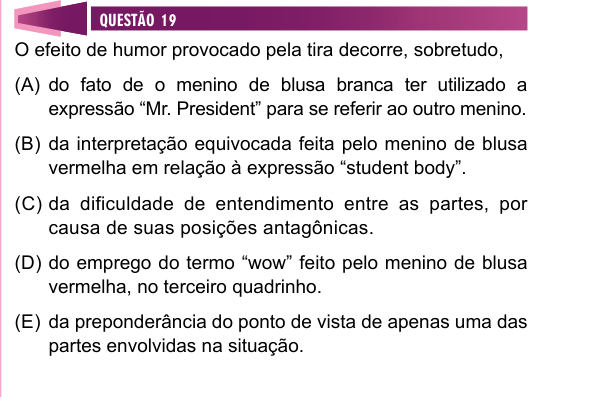 Figura da Questão 19