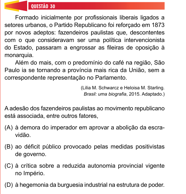 Figura da Questão 30