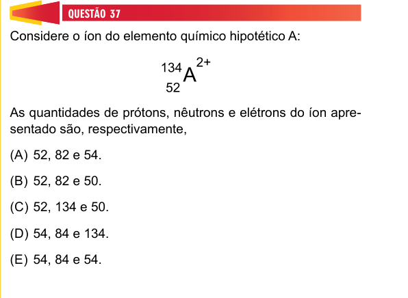 Figura da Questão 37